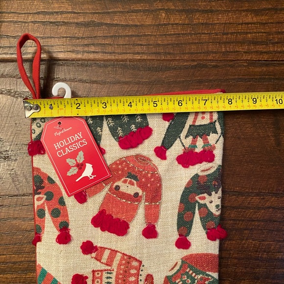 Ugly Christmas Sweaters Christmas Stocking, Ugly Christmas Sweaters & Pom-Poms - Picture 11 of 12